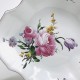 Strasbourg - Dish decorated with a large bouquet in fine quality - Eighteenth century