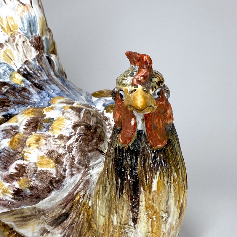 Terrine en céramique en forme de Poule « gardienne d'œuf…