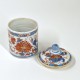 China - Ointment jar with Imari decoration - Eighteenth century