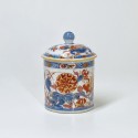 Chine - Pot à pommade à décor Imari - XVIIIe siècle